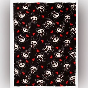 Skelanimals Fleece Throw Blanket 60 x 80 Hot Topic